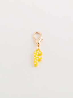 CARPISA ITALIA - Poa Letter Women Bag Charm - Yellow (S)