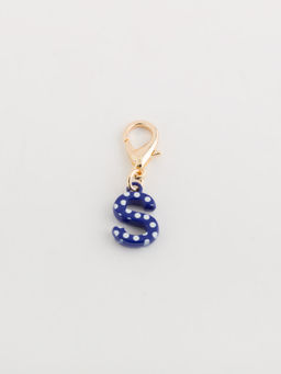 CARPISA ITALIA - Poa Letter Women Bag Charm - Blue (S)