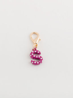 CARPISA ITALIA - Poa Letter Women Bag Charm - Magenta (S)