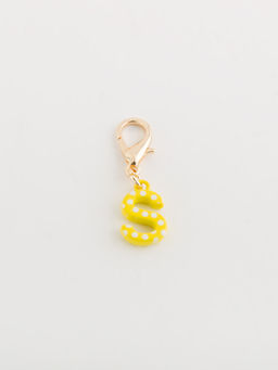 CARPISA ITALIA - Poa Letter Women Bag Charm - Yellow (S)