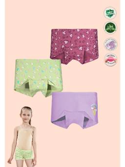 TRESNOVA - Cotton Lycra Anti-microbial Unicorn Boxer Briefs (Pack of 3)
