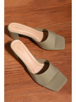 Van Heusen - Women Olive Sandal Heels