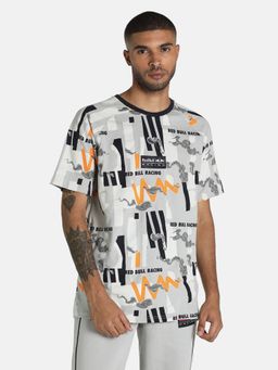Puma - Red Bull Racing Motorsports AOP Men Gray T-Shirt