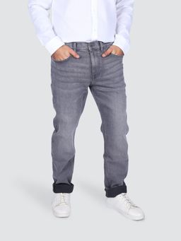 Lee - Men Grey Mick Comfort Fit Mid Rise Jeans