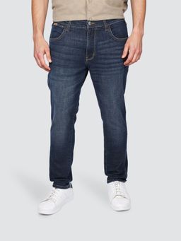 Wrangler - Men Blue Bostin Skinny Fit Mid Rise Jeans