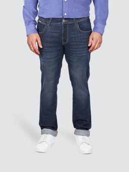 Wrangler - Men Blue Skanders Slim Fit Low Rise Jeans