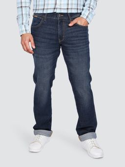 Wrangler - Men Blue Millard Regular Fit Mid Rise Jeans