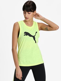 Puma - Favorite Cat Muscle Drycell Women Yellow Tanks