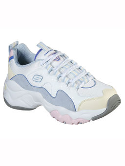 SKECHERS - D'LITES 3.0 MOON VISIONS White Casual shoes
