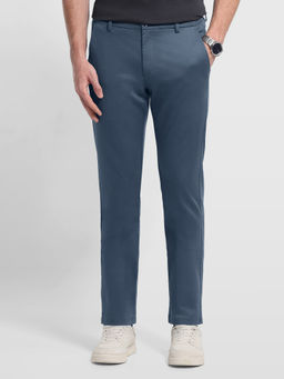 Arrow Sports - Men's Blue Hudson Regular Fit Trousers