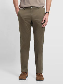 Arrow Sports - Men's Brown Hudson Regular Fit Trousers