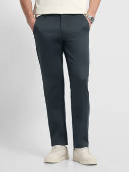 Arrow Sports - Men's Green Hudson Regular Fit Trousers