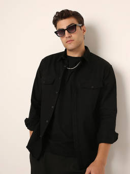 BLNK - Black Premium Cotton Shirt
