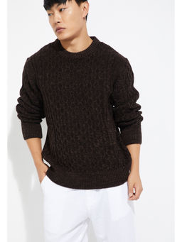 max - Urb_N Men Cable Knit Sweater