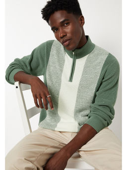 max - Men Colourblock Sweater