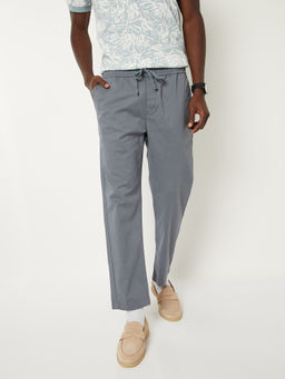 max - Men Solid Trousers