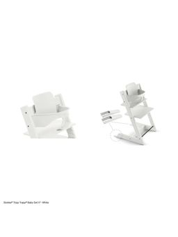 STOKKE - Tripp Trapp BabySet White (6 Months-3 Years)