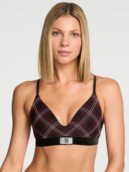 Victoria's Secret - Brown Checks Wireless Lightly Padded Bra
