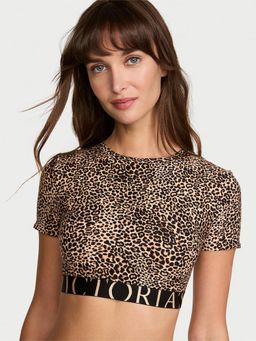 Victoria's Secret - Brown Animal Print Wireless Non-Padded Bralette