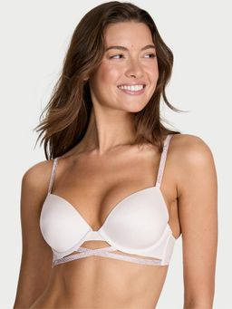 Victoria's Secret - White Solid Underwired Heavily Padded Bra