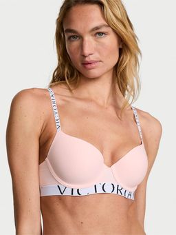 Victoria's Secret - Pink Solid Underwired Lightly Padded Bra