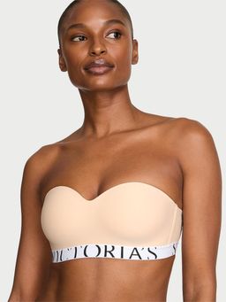 Victoria's Secret - Beige Solid Wireless Lightly Padded Bra