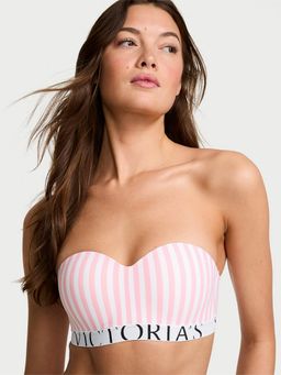 Victoria's Secret - Pink Stripes Wireless Lightly Padded Bra