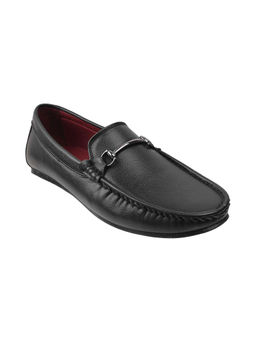 Mochi - Mens Black Driving Shoes Mochi Solid Black Drivers