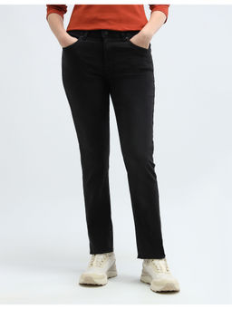 U.S. POLO ASSN. - Black Slim Fit Mid Rise Jeans