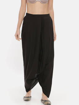ASMI By Mayank Modi - Rust Silk Dhoti Pant