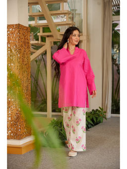 Idaho Clothing - Mahin Pink Trendy Kurta with Pant