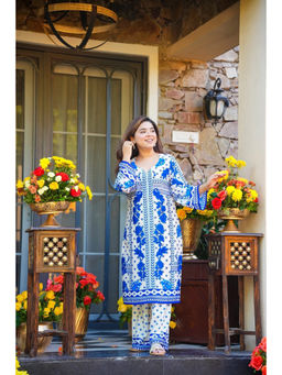 Idaho Clothing - Blue Sivara Classy Kurta with Pant