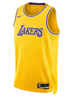 Nike - Men Los Angeles Lakers Icon Edition Dri-Fit Nba Swingman Jersey