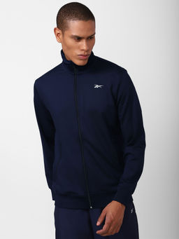 Reebok - Fitness Tracktop Navy Blue Training Track Top