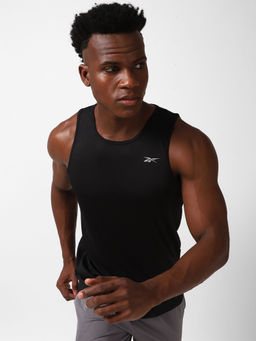 Reebok - Running Speedwick Singlet Black Running T-shirts