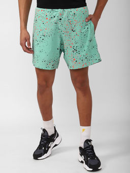 Reebok - Ts Strength Aop Short 2.0 Teal Training Shorts