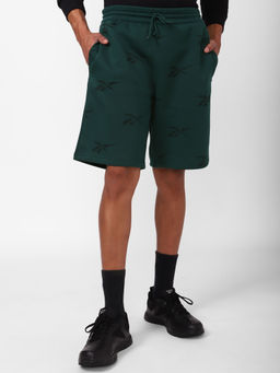 Reebok - Ri Aop Short Green Training Shorts