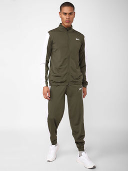 Reebok - Wor Tricot Tracksuit Green Training Track Suit