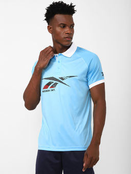 Reebok - Rbk Sp Polo Blue Training Polo T-shirts