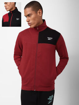 Reebok - Rbk Reversible Tracktop Red Training Track Top