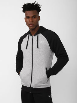 Reebok - Rbk Neo Performance Hoody Grey Training Sweatshirts