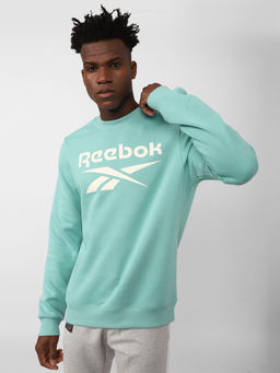 Reebok - Ri Flc Bl Crew Teal Training Sweatshirts