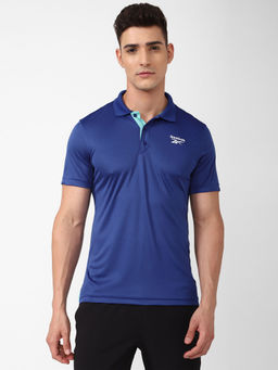 Reebok - Fnd Rec Vector Polo Blue Training Polo T-shirts