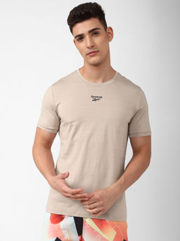 Reebok - Rbk Neo Structure Tee Beige Training T-shirts
