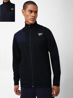 Reebok - Rbk Reversible Tracktop Navy Blue Training Track Top