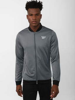 Reebok - Fnd Bomber Tracktop Grey Training Track Top