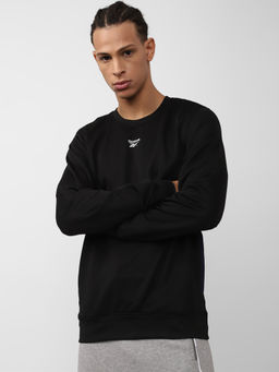 Reebok - Rbk Pocket Sweat Black Training Sweatshirts