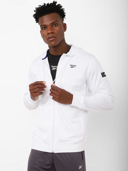 Reebok - Rbk Tag Tracktop White Training Track Top