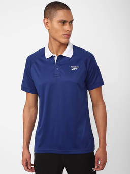 Reebok - Rbk Rag Polo Blue Training Polo T-shirts