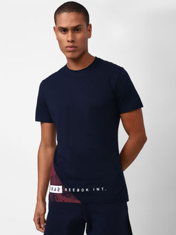 Reebok - Rbk Performance Gr Navy Blue Training T-shirts